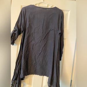 Women’s linen navy blue